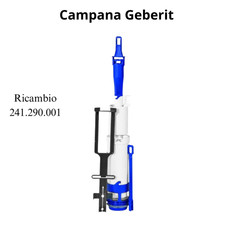 Geberit campana galleggiante ricambi cassetta incasso 241 290 scarico wc modello