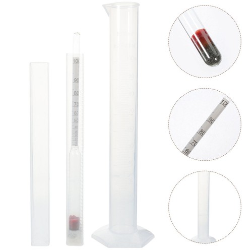 Alcohol Hydrometer And Test Cylinder Set For Home Brewing Beer And Wine Supplies