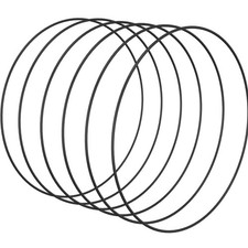 Metallringe Basteln Hochzeit Wandbehang Deko Ring Schwarz 6 Stück 30cm