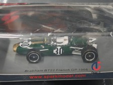 spark 1:43 Brabham bt22 1966 French station, simulation resin car model  NIB