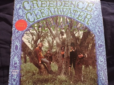 Creedence Clearwater Revival Self-Titled Debut F-8382 VG Vinyl LP Reissue