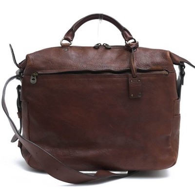 HERGOPOCH Tote Bag, 11-SHL-3, Prime Grain Leather, Cowhide, 2-Way Shoulder Bag,
