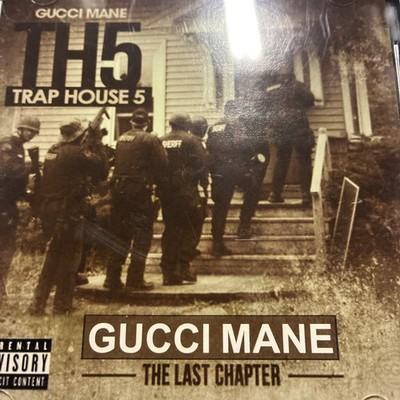 Gucci Mane TH5 Trap House 5 Mixed Cd Slim Jewel Case Clear Coat