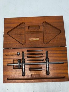 Tesa Starrett Steel Beam Trammel Range With Case FREE SHIPPING