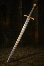 Custom Handmade High Carbon Steel Excalibur Replica Sword, Ancient Collectible