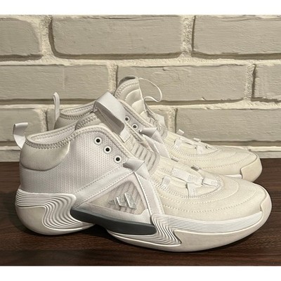 Adidas Exhibit Select Mid Basketball Womens White Sneakers Athletic Shoes Size 9