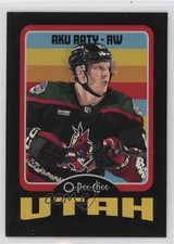 2024-25 O-Pee-Chee Marquee Rookies Retro Black Border 30/100 Aku Raty #569 1k9