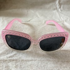 Star Wars Girls Sunglasses Violet Pink With Rhinestones Princess Leia Disney