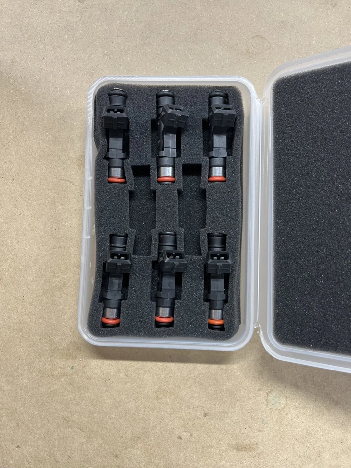 NUEVO 6x Inyectores de Combustible 210lb 2200cc BOSCH GENUINO VW Audi GM AGU Foto 2 de 4