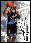 1997-98 SkyBox Premium Chris Mills Auto #NNO Cleveland Cavaliers