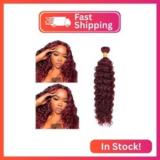  99J Burgundy Bundles Human Hair Water Wave Bundles 26 Inch Water Wave Bundles H