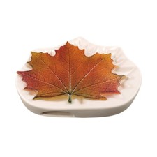 11"x 8.75"x D.1.5" Northwoods Maple Mold Glass Fusing