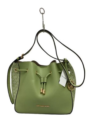 MICHAEL KORS Shoulder Bag Leather GRN 35S2G8PM8L