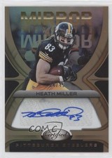2021 Certified Mirror Signatures Bronze /45 Heath Miller #MS-HM Auto 0i75