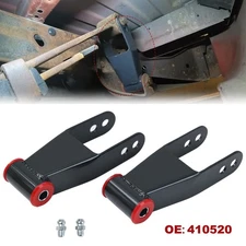 2" Rear Drop Shackles Lowering Kit For Chevy Silverado GMC Sierra 1500 1988~2018