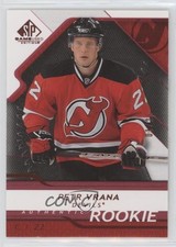 2008-09 SP Game Used Edition Authentic Rookies Platinum 1/25 Petr Vrana #180 0c3
