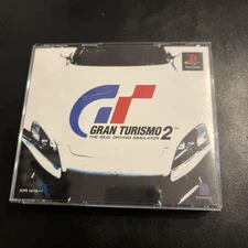 Gran Turismo 2 PS software, operation confirmed, retro, rare, operation