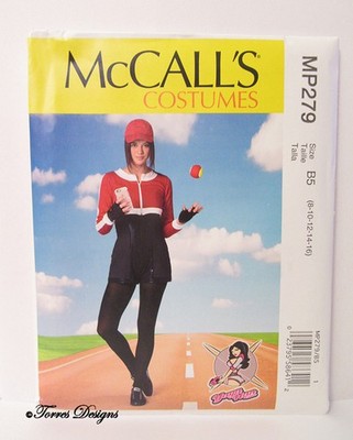 New McCall's MP279 Pattern Women Misses Sizes 8-16 Pokemon Go Style Costume