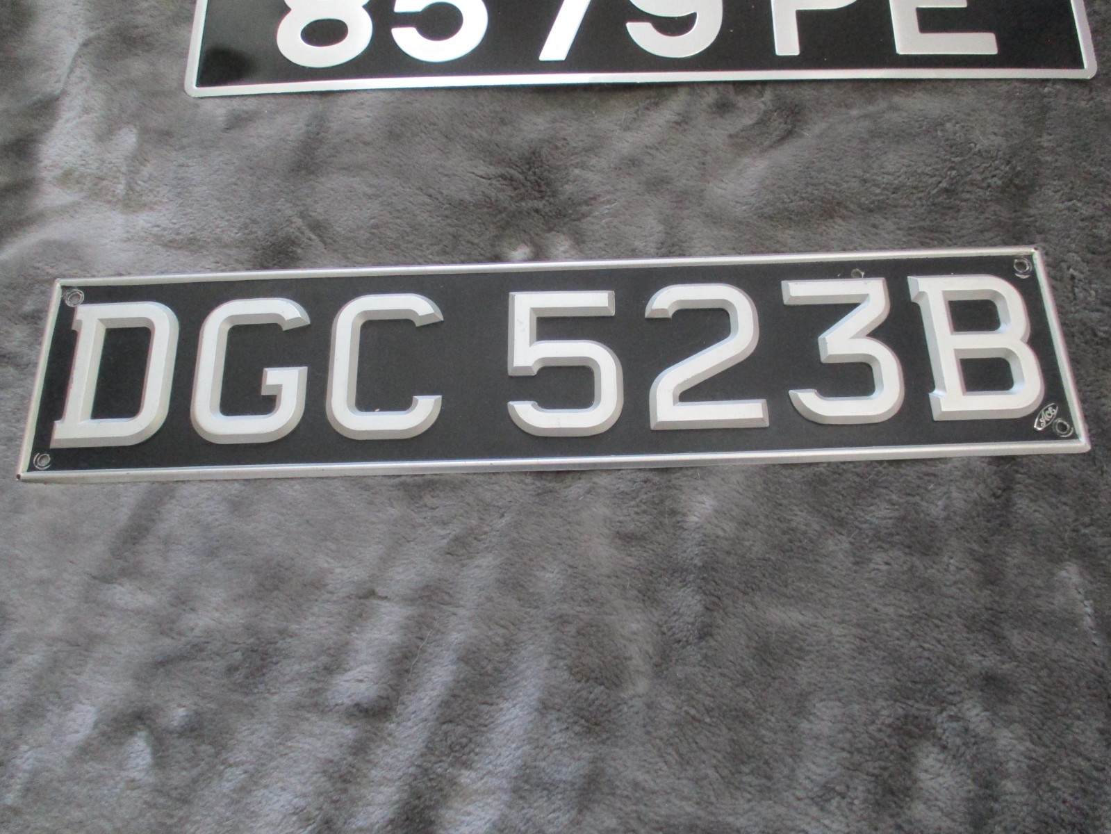 English number plate for Rolls-Royce, Bentley Jaguar