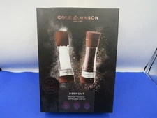 COLE  &  MASON Derwent Salt & Pepper Mill Set - Forest Wood