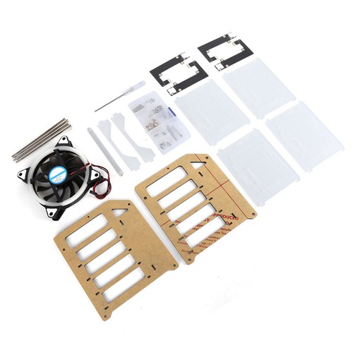 4-Schichten-Acryl-Chassis-Shell-Kit Mit Großem Lüfter Für 4B/3 KUI - Afbeelding 7 van 19