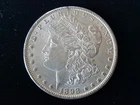 1898 Morgan Silver Dollar About Uncirculated NICE!