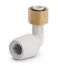 Hep2O 15mm x 1/2 Inch Bent Tap Connector - PACK OF 5 - FREE Next-Day Delivery