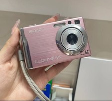 Pink / SONY Cyber-shot DSC-W80 7.2MP 3x optical zoom Digital Camera English
