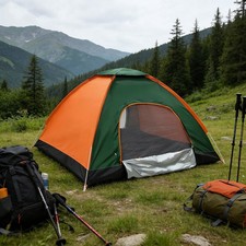 4-5 Man Person Automatic Pop Up Tent Camping Tent Family Outdoor Hiking Festival