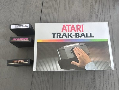Atari CX80 Trak-Ball Controller Boxed + 3 Trak-Ball Games 2600 7800 AtariAge