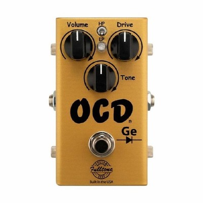 Fulltone OCD-GE Gold Standard Germanium Overdrive Effektpedal (limited edit...