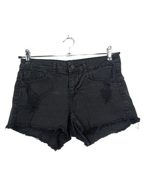 LTB Jeansshorts Damen Kurze Hose Gr. DE 38 schwarz Casual-Look