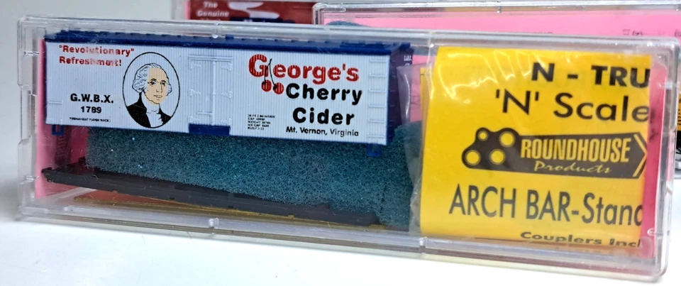 Roundhouse NScale Лот из 3 36' Рекламных щитов Reefer Ikes Georges Cherries Taft Draft - Изображение 3 из 4