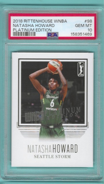 2018 WNBA Platinum Natasha Howard PSA 10 #13/25 Minnesota Lynx