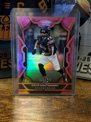 2022 PANINI CERTIFIED FOOTBALL DAVID MONTGOMERY PINK /199 #16