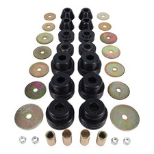 Polygraphite Körper Halterung Buchsen Set 1978-1980 GMC JIMMY Chevrolet K5 Jacke