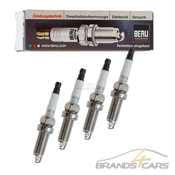 4X Beru ZÜNdkerze ZÜNdkerzen Ultra FÜR Opel Astra H 1.2 1.4 1.6 1.8-image