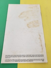 FIFA Road to World Cup 98 1998 calcio Sega Saturn gioco solo manuale istruzioni