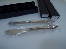 ALBO Rokoko Vorleger Butter- und  K&auml;sebesteck 19.5 cm Echtsilber 835er TOP neu