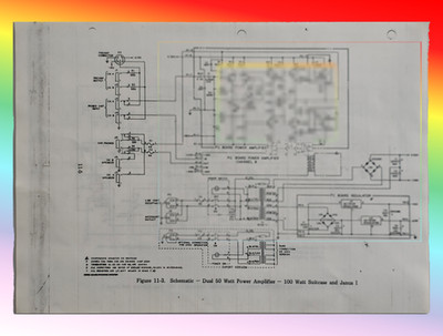 FENDER RHODES Electirc Suitcase Janus Amplifier Schematic Plan