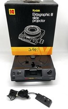 Kodak 4400 Ektagraphic III Carousel Slide Projector W/ Original Box