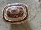 Vintage Copeland Spode Red Tower China Sugar Bowl Cover — photo 2