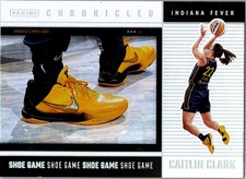 2025 Panini Caitlin Clark Chronicled #76 Caitlin Clark Silver SSP