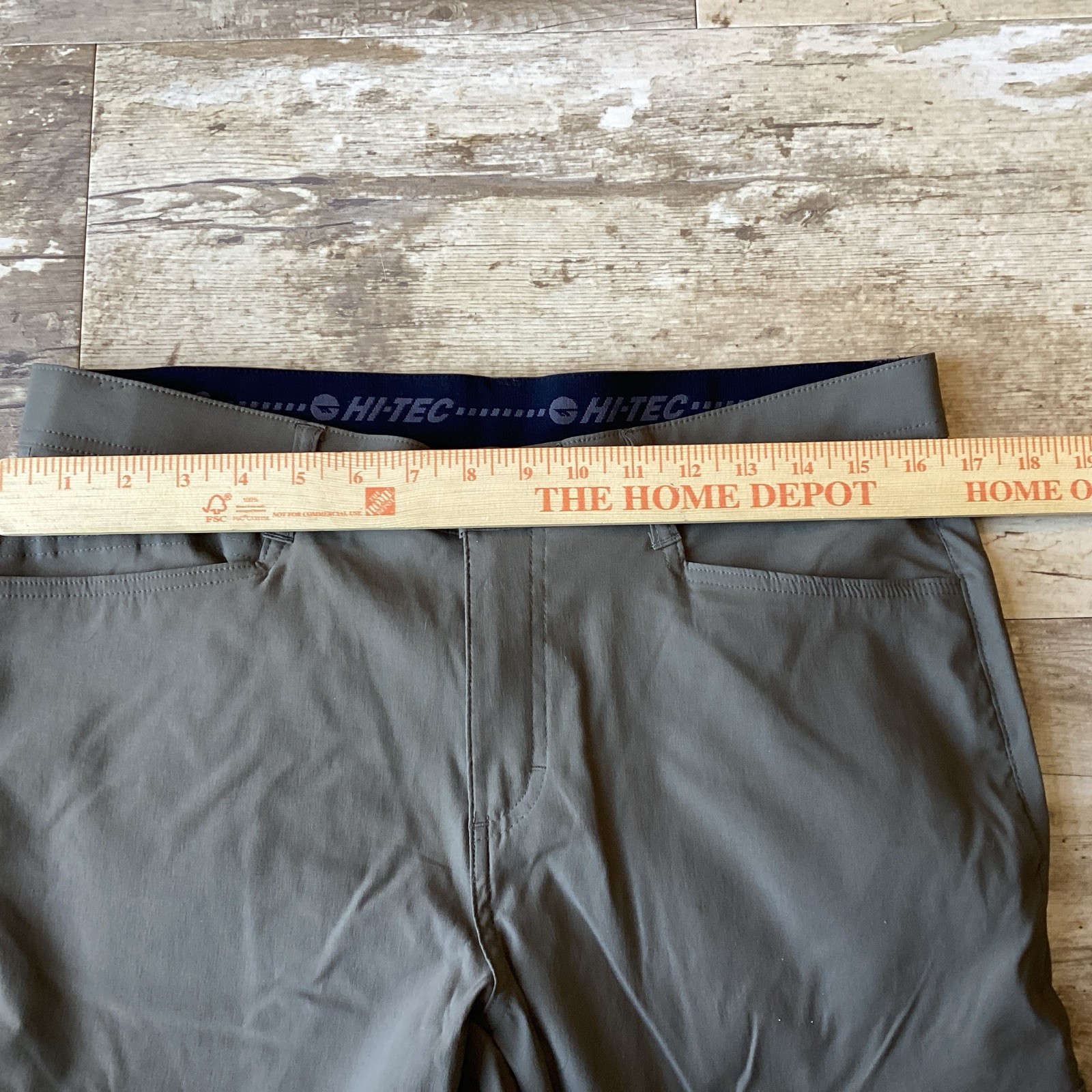 HI-TEC Performance Tech Pants Green Outdoors Golf… - image 4