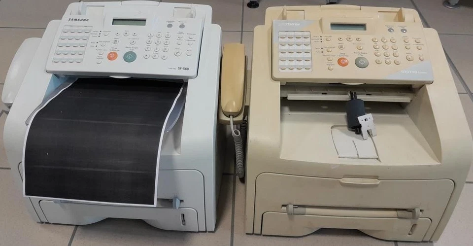 Samsung telefono fax Samsung SF-560 + Giotto Laser Telecom - Immagine 2 di 4