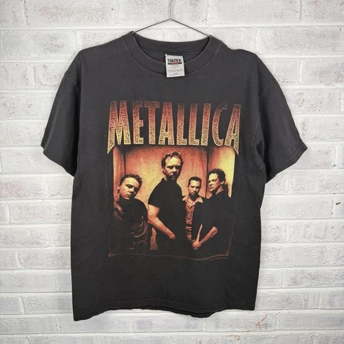 faded Metallica Summer North America Tour 90s T 1990s vintage concert t-shirt, vintage, single stitch, B+ condition