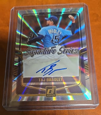 Taj Bradley Auto Rookie 2024 Donruss Signature Series Flare Foil #SS-TB NM