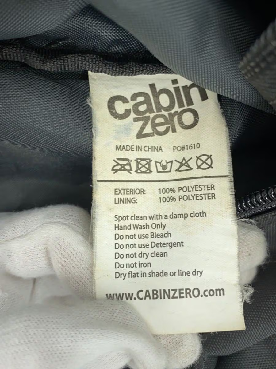 cabin zero backpack nylon gray plain - image 7