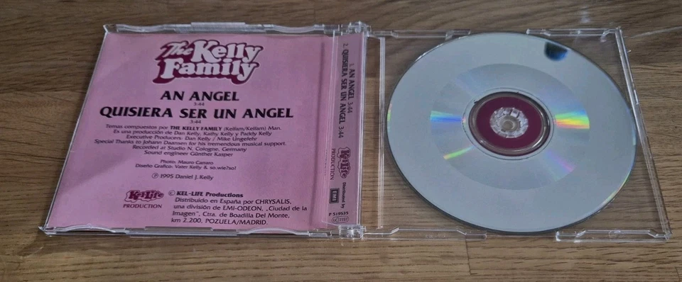 Kelly Family Quisiera Ser Un Angel An Angel Single Maxi CD Promo Spanien RAR - Bild 3 von 3