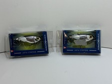 Lot of 2 H20 H2OX XPRESS Double Plop Plopper Top Water-Chrome NEW